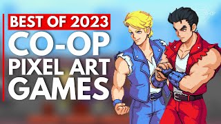 The Best Coop Pixel Art Indie Games of 2023 [upl. by Arikehs]