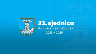 23 sjednica Gradskog vijeća Opatija 2021  2025 [upl. by Frazier387]