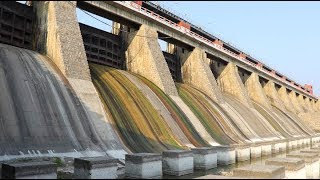 Indian Rural Reservoirs  Musi reservoir in Suryapet District in Telangana [upl. by Asyral118]