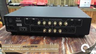 Preowned Feature Wyred 4 Sound STP SE Stage 2 Pre amplifier [upl. by Zack445]