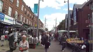 A walk through Walthamstow Street Market London 31st August 2012 [upl. by Rez]