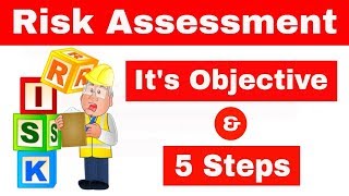 What is Risk assessment amp its Objective in Hindi  Five steps of Risk assessment  HSE Study Guide [upl. by Jelks]