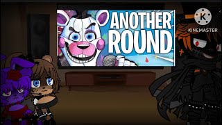 FNIA react to Another round fnaf song 💜Gachs club 💜 [upl. by Ronacin223]