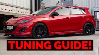 Mazdaspeed 3 TUNING GUIDE How The TUNING Process Works [upl. by Nikolai]