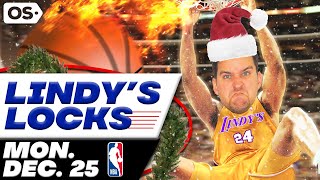 NBA Picks for EVERY Christmas Game 1225  Best NBA Bets amp Predictions  Lindys Leans Likes amp Locks [upl. by Nonnaer743]