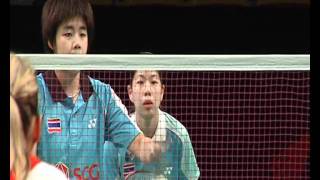 Video clip  Qualification court 2  WD  Yonex Denmark Open 2011 [upl. by Oilla145]