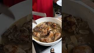 Chicken Fricassee Cooking food cooking chickenfricassee [upl. by Remoh568]