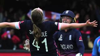 Shrubsole seals the title for England  WWC17 Final Nissan Play of the Day [upl. by Erialc]