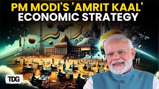 PM Modis Amrit Kaal Economic Survey 6 Key Growth Strategy Areas [upl. by Burnett739]