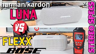 🎶BOSE Soundlink FLEX vs HARMAN KARDON Luna💥FULL SOUND COMPARISON [upl. by Shiekh]