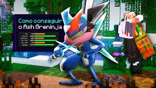 COMO CONSEGUIR O ASH GRENINJA NO MINECRAFT PIXELMON BRASIL [upl. by Llaccm]