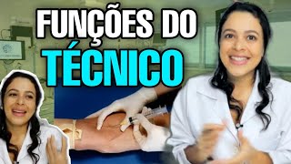 O que o técnico de enfermagem faz [upl. by Alliuqa]