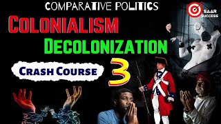 Colonialism amp Decolonisation Colonialism  Comparative Politics Crash Course [upl. by Hanus82]