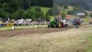 Full Pull John Deere 4430 at Tractor Pulling in Leibstadt [upl. by Ardnoid]