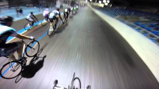 track cycling  gopro mounted on an indoor bike [upl. by Melva]