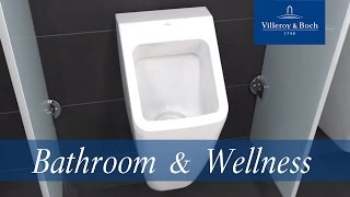 Urinal Animation  Architectura Collection  Villeroy amp Boch [upl. by Horan]