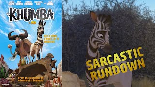 Khumba is a halfstriped zebra with a selfish dazzle  Sarcastic Rundown [upl. by Flemings]