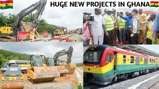 GHANA🇬🇭 Commissioned 500MILLION HUGE MansoHuni Valley RAILWAY PROJECTS [upl. by Tabber]