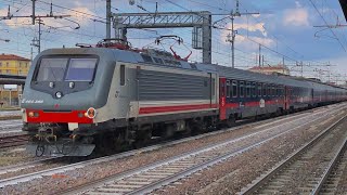 TRENI PASSEGGERI E MERCI IN ARRIVO PARTENZA E TRANSITO ALLA STAZIONE DI BOLOGNA CENTRALE [upl. by Arehs903]