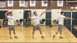 FLOAT Serve  How to SERVE a Volleyball Tutorial part 13 [upl. by Euqinehs]