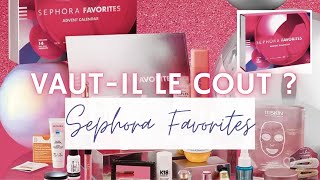 Calendrier de lAvent SEPHORA FAVORITES FRANCE 2024 [upl. by Melisande]