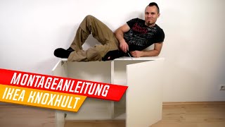 Ikea Knoxhult Wandschrank Hängeschrank mit 2 Türen 90326792 Montageanleitung [upl. by Ethben]