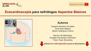 Ecocardioscopia para nefrólogos Aspectos Básicos [upl. by Weiss505]