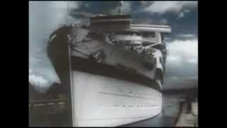 Brief color footage of the Wilhelm Gustloff in color Hospital ship  Lazarettschiff  1939  1940 [upl. by Eelarat197]