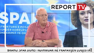 Pse shkove tek SPAK Përgjigjja epike e Spartak Brahos që shkaktoi të qeshura në studion e Report Tv [upl. by Adnihc]