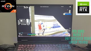 HP Omen 15 2021  FORTNITE  RTX 3060  RYZEN 7  All 1080p  Performance Mode Settings Tested [upl. by Ruby95]