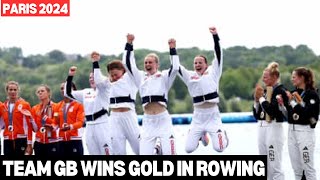 Great Britain women’s quad find brilliant finish to strike rowing gold  Team GB Rowing Gold [upl. by Cristina132]