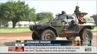 Laurent Gbagbo arrêté par les forces françaises  11 avril 2011  Côte dIvoire [upl. by Bubalo122]