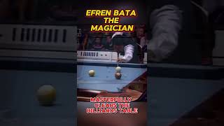 Efren Reyes Masterfully Clears the Billiards Table shortsvideo shorts videoshorts efrenbatareyes [upl. by Dulla]