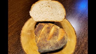 PANE FACILE a lunga lievitazione con lievito madre pane fatto in casa con videoricetteinsieme [upl. by Eilesor]