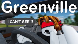 Playing Greenville BLINDFOLDED Couldnt see anything  Roblox Greenville [upl. by Pam]