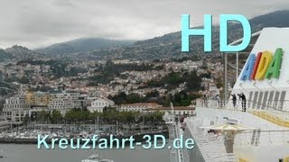 AIDA Reisebericht Kanaren  Tag 3  Madeira Funchal mit AIDAsol [upl. by Levon]