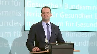 26022020  PK Jens Spahn  Sterbehilfe  Coronavirus in Deutschland [upl. by Idonna]