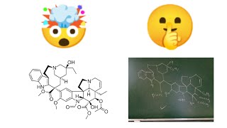 Vincristine Structure Simple Trick [upl. by Aihpledalihp]