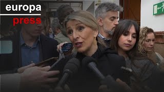 Díaz avisa de que aún está quotlejosquot de un pacto con el PSOE para PGE [upl. by Helali]