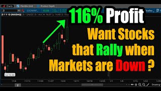 You Want Stocks that Profit 116 when Markets are Down [upl. by Aztinaj]