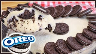 SOBREMESA DE NATAL I SIMPLES I FÁCIL I RÁPIDA I GELADO DE OREO [upl. by Maclaine]