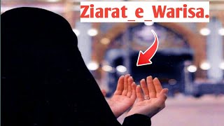 ZIARAT E WARISA  ZIARAAT VEDIO IN KARBALA  AUDIO SOUND [upl. by Norek]