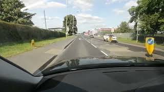 Derby to Nottingham UK 2 2 travel driving England europe invincible1 WildlensbyArshadjan [upl. by Aital]