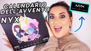 CALENDARIO DELLAVVENTO NYX PROFESSIONAL MAKEUP 2018 🎁 [upl. by Arbmik]