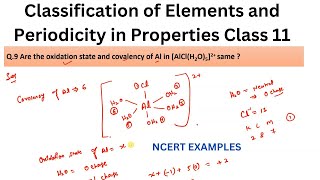 Are the oxidation state and covalency of Al in AlClH2O52 same [upl. by Guttery]