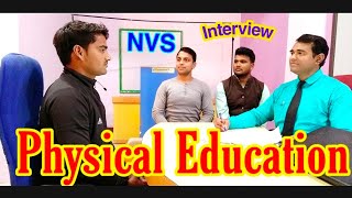 Physical Education Teacher Interview  Nvs PE teacher interview questions [upl. by Kieran606]