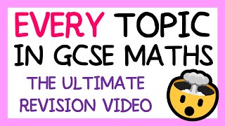 THE ULTIMATE REVISION VIDEO  FOUNDATION GCSE  GCSE 2024 [upl. by Coray920]