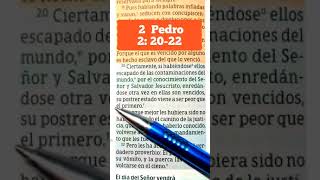 lecturabíblica fe videoscristianos mensaje 2 Pedro 22022 perro vómito puerca lavada [upl. by Atineg]