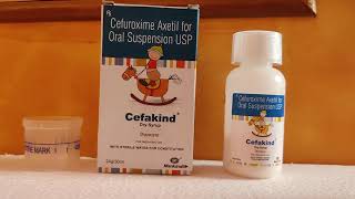 cefakind syrup cefuroxime axetil [upl. by Roslyn]