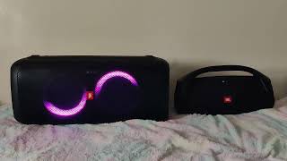 JBL Partybox 300 Vs JBL Boombox [upl. by Aihsekel]